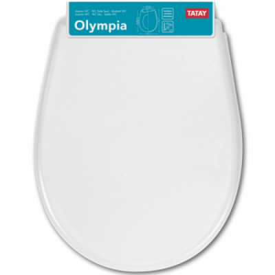 TAPA WC ASIENTO BLANCA 460x360mm OLYMPIA TATAY