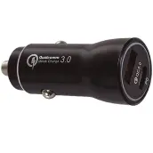 CARGADOR RAPIDO MECHERO COCHE USB 1xC+1xA QUALCOMM 105515009 GSC