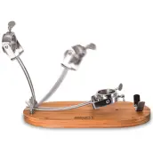 JAMONERO PLEGABLE Y GIRATORIO MADERA 01733 3 CLAVELES/IBILI
