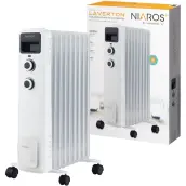 RADIADOR ACEITE 9 ELEMENTOS 2.000w LAVERTON 301015015 GSC