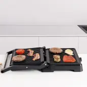 GRILL INOX PLACAS 29x23cm 2.600w BISTRO TAURUS