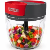 PICADORA BATIDORA MANUAL 900ml CHOPPER PREPARE M355026 MONIX