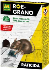 RATICIDA CEBO PARA RATAS ROE GRANO 150gr 231532 MASSO