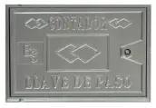 PUERTA CONTADOR ALUMINIO 23X35cm PEQUEÑA
