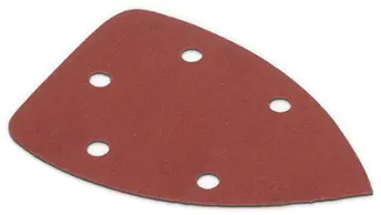 SET 5 HOJAS LIJA TRIANGULAR 140x140x80 G40 KRT220003 KREATOR