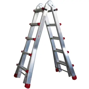 ESCALERA MULTIUSO ALUMINIO 3x4 PROFESIONAL LITAN