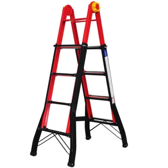 ESCALERA MULTIUSO ACERO 4x4 LITAN