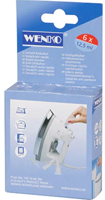 PACK 6 DESCALCIFICADOR PLANCHAS Y CAFETERAS 1931061 WENKO