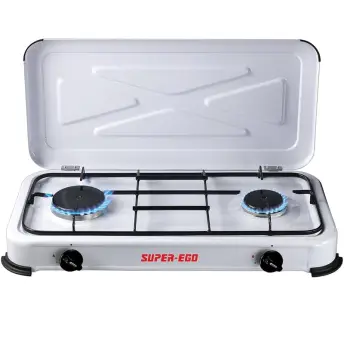 COCINA BUTANO 2 FUEGOS BLANCA SEH024800 SUPER EGO