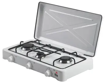 COCINA BUTANO 3 FUEGOS HG-300 FM