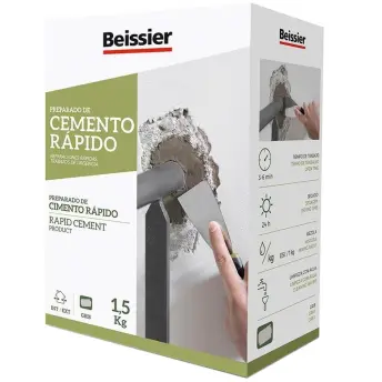 CEMENTO RAPIDO GRIS 1,5Kg 70166-002 BEISSIER