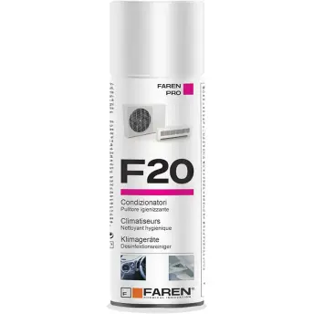 SPRAY LIMPIADOR HIGENIZANTE AIRES ACONDICIONADOS 400ml F20 FAREN