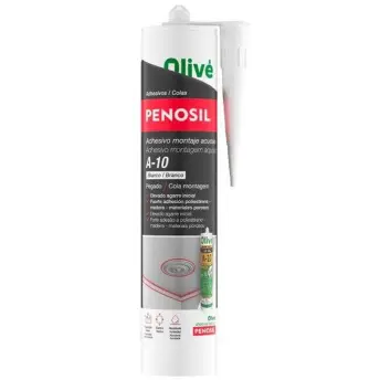 CARTUCHO ADHESIVO SELLADOR MONTAJE STOP CLAVOS 300ml A-10 PENOSIL