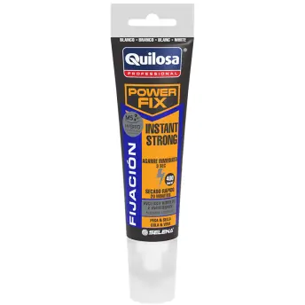 TUBO ADH MONTAJE POWER FIX INSTANT STRONG BLANCO 125ml QUILOSA