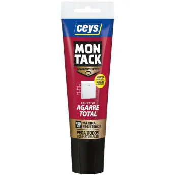 TUBO SELLADOR SIN CLAVOS MONTACK INMEDIATO 400kg 190gr 507252 CEYS