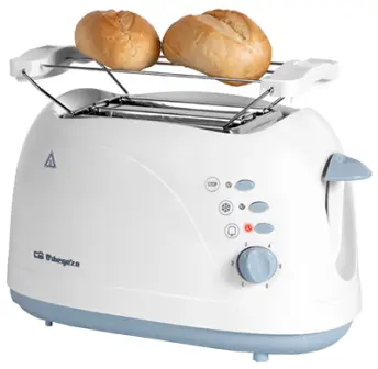 TOSTADOR PAN 750w 2 REBANADAS TO-3010 ORBEGOZO