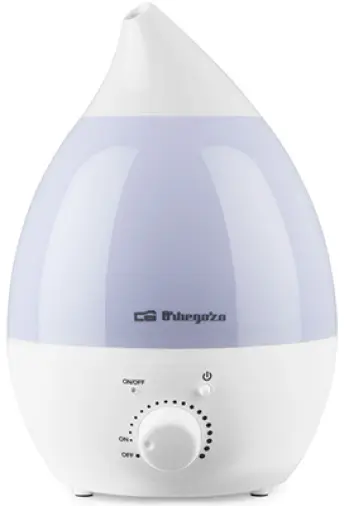 HUMIDIFICADOR VAPOR FRIO 1,3lt 18w HU-2013 ORBEGOZO