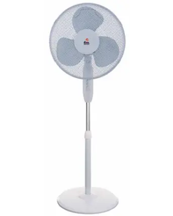 VENTILADOR PIE BASE ESTABLE 40cm 40w VP-40 FM