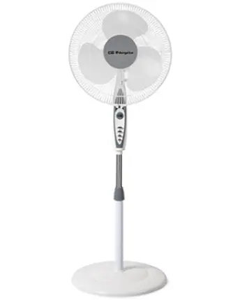 VENTILADOR PIE BASE ESTABLE 40cm 50w SF-0147 ORBEGOZO