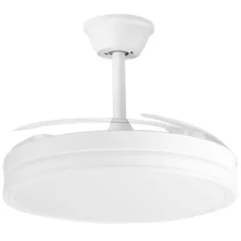 VENTILADOR TECHO BLANCO 4 ASPAS PLEGABLES 105cm 30w MOTOR DC CP-168105 ORBEGOZO