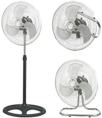 VENTILADOR 3 EN 1 PIE SUELO PARED 70w 45cm 300000014 GSC