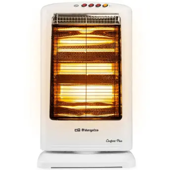 RADIADOR HALOGENO OSCILANTE 1.200w BP-0303 ORBEGOZO