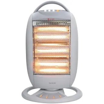 RADIADOR HALOGENO OSCILANTE 1.200w BEKITRO 005100772 GSC