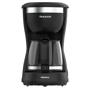 CAFETERA GOTEO 6 TAZAS 600w VERONA 6 TAURUS