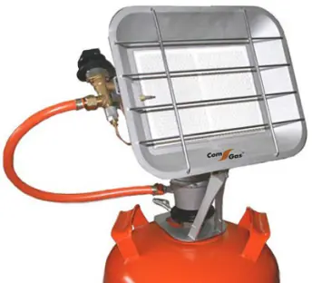 ESTUFA PANEL GAS BUTANO INFRARROJOS 5000 COMGAS