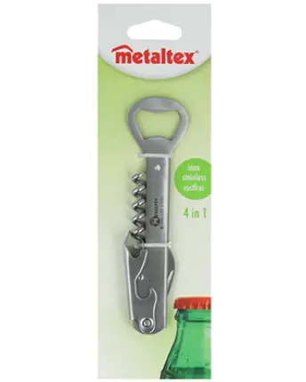 SACACORCHOS CAMARERO CON NAVAJA 25051110 METALTEX