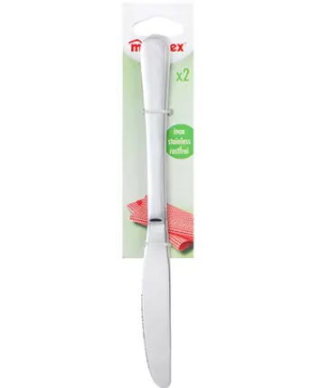 PACK 2 CUCHILLO MESA CLASSIC 259904000 METALTEX