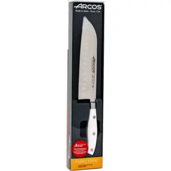 CUCHILLO SANTOKU 180mm RIVERA BLANC ARCOS