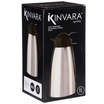 JARRA TERMO LIQUIDOS ACERO INOXIDABLE 1lt 84984 KINVARA
