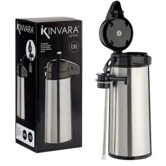 TERMO DOSIFICADOR ACERO INOXIDABLE 1,9lt 24089 KINVARA