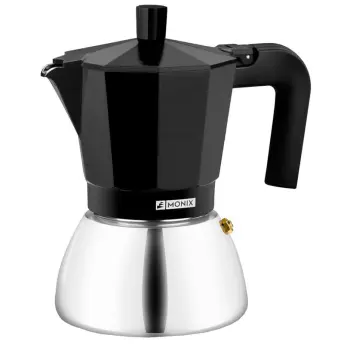 CAFETERA INOX INDUCCION BLACK 3T. M863003 MONIX