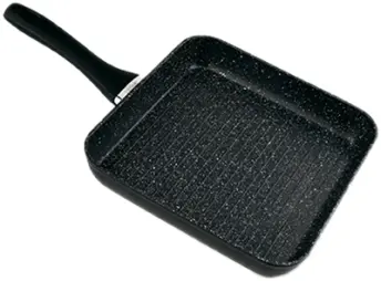 ASADORA ONDULADA ALUM. FORJADO PIEDRA 27x27 3607 LIFESTYLE