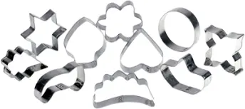 PACK 10 MOLDES CORTAPASTAS INOX 2624 LIFESTYLE