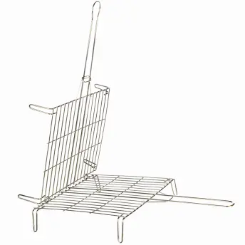 PARRILLA DOBLE ESTAÑADA 20x25cm CROMO 1