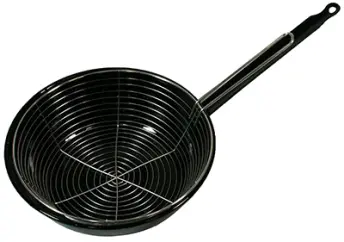 SARTEN ESMALTADA CON CESTILLO 26cm GARCIMA