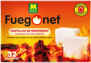 PAQ. 32 PASTILLAS ENCENDER BLANCAS 230112 MASSO