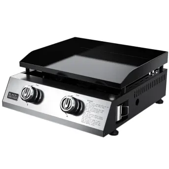 PLANCHA ASAR GAS 2 FUEGOS 4900E BLACK&DECKER