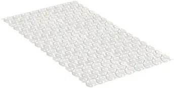 ALFOMBRA BAÑO 72x36cm BLANCA 5513101 TATAY