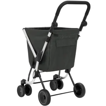CARRO COMPRA CHASIS ALUMINIO 50lt ANTRACITA WE GO PLAYMARKET