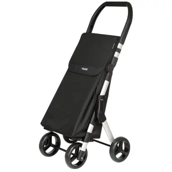 CARRO COMPRA CHASIS ALUMINIO 46lt NEGRO MUUVI UP PLAYMARKET DUETT