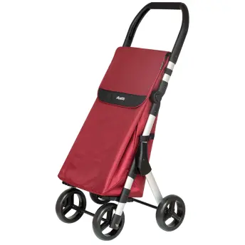 CARRO COMPRA CHASIS ALUMINIO 46lt GRANATE MUUVI UP PLAYMARKET DUETT