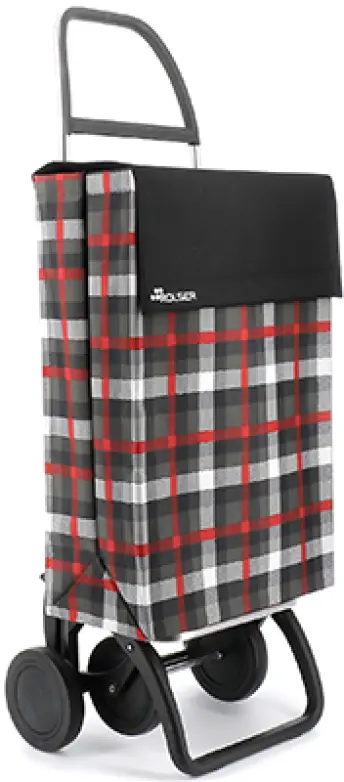 CARRO COMPRA 2+2 4R NYLON SCOTTISH MARENGO JEA036 ROLSER