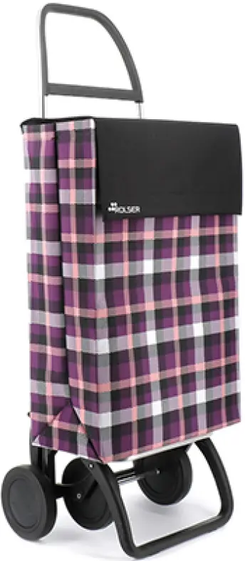 CARRO COMPRA 2+2 4R NYLON SCOTTISH MORE JEA036 ROLSER