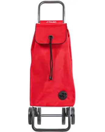 CARRO COMPRA PLEGABLE IMAX LOGIC 2+2 4R MF ROJO IMX305 ROLSER