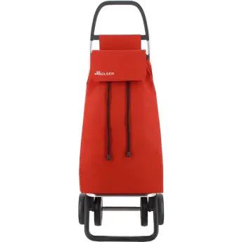 CARRO COMPRA 2+2 4R. SAQUET LN TERRA/ROJO SAQ056 ROLSER