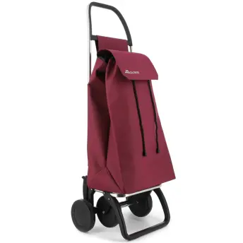 CARRO COMPRA 2+2 4R. SAQUET LN BURDEOS SAQ056 ROLSER
